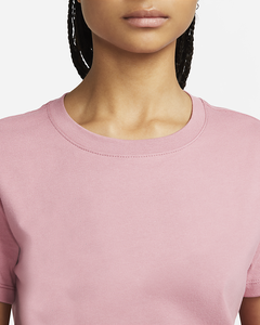 custom cotton oversize blank <b>plain</b> <b>white</b> lose fitting crop top t shirts athletic spandex baby pink gym cropped <b>tee</b> t-shirt women - Product Image 3