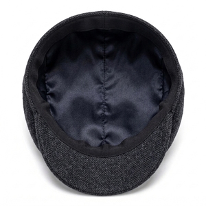 Private Label <b>Flat</b> Cap Custom Vintage Driving <b>Hat</b> Breathable Comfortable Casual Unisex OEM ODM Manufacturing Low MOQ - Product Image 3