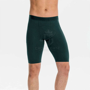 Shorts de compression sur mesure en tissu respirant pour la gym et le fitness, best-seller pour hommes - Product Image 6