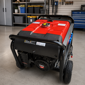 Generador de Gasolina HIMSON SGHS5000-E de 420cc, 230V, 50Hz, Tanque de Combustible de 15L, Arranque por Retroceso, Motor Refrigerado por Aire, para Uso en Obras de Construcción - Product Image 1