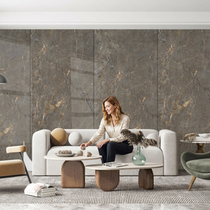 Losas de Piedra Sinterizada de Porcelana Jumbo de 1600x3200mm y 12mm, con Patrón de Mármol Gris, Resistentes a los Ácidos, para Interiores Modernos y Comedores al Aire Libre - Product Image 5