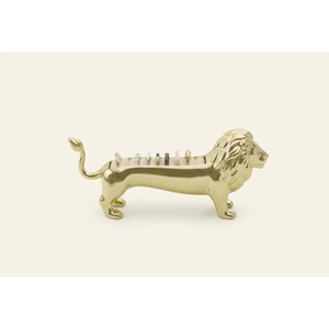 Soporte de Anillos de Metal Dorado al por Mayor, Organizador de Joyas Acolchado de Terciopelo, Bandeja de Joyería con Forma de Perro para Decoración de Escritorio de Minoristas - Product Image 6