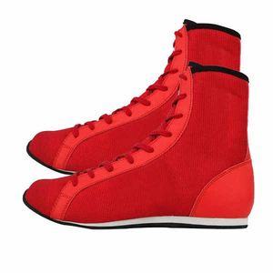 Vente directe d'usine, chaussures de boxe en cuir tendance de haute qualité, respirantes, antidérapantes, excellent prix, haute qualité - Product Image 4