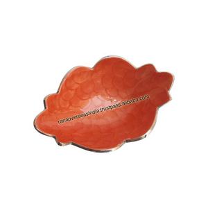 ชามเสิร์ฟพร้อมป๊อปคอร์นสำหรับวางบนโต๊ะในบ้านทำสลัดผลไม้แห้งสีเคลือบอลูมิเนียม - Product Image 2