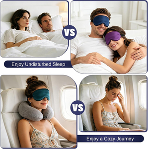 4.3*8.3 Inch 100% Pure Mulberry Silk <b>Eye</b> <b>Masks</b> Smooth Comfortable Knitted Fabric <b>Eye</b> <b>Masks</b> Light Blocking <b>Eye</b> <b>Masks</b> - Product Image 6