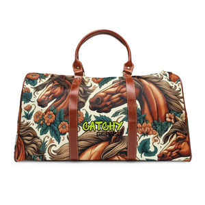 Large Genuine Leather Duffle <b>Bag</b> Travel Weekender <b>Carry</b> <b>On</b> <b>Bag</b> Stylish Holdall with Adjustable Strap for Men & Women - Product Image 1