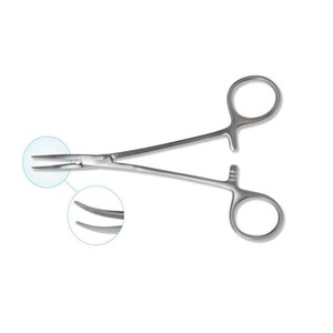 คีมผ่าตัดสแตนเลสแบบใช้ซ้ำได้ ชนิดตรง สำหรับผ่าตัดหลอดเลือดแดง ยี่ห้อ Metal Med ระดับ Class I สำหรับโรงพยาบาล - Product Image 3