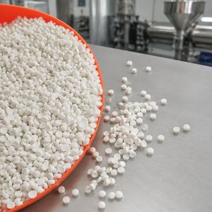 Meilleure Vente Prix le Plus Bas Malaisie Carbonate de Calcium Masterbatch Remplisseur en Palette Couleur Naturelle Emballage en Sac au Design Unique - Product Image 1