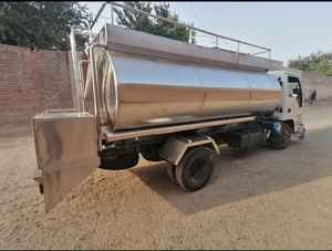 Tanque Horizontal de Suministro de Leche, de Doble Compartimento, de Acero Inoxidable, con Control de Temperatura, Doble Pared, Motor de 20KW 240V - Product Image 3