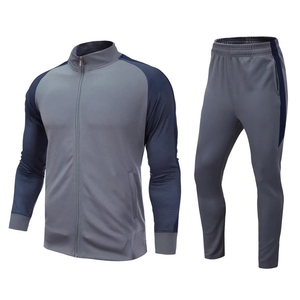 Conjunto de Chaqueta y Pantalones de Entrenamiento de Fútbol Estilo Streetwear Ecológico para Invierno, Traje Deportivo de Fútbol de Algodón y Poliéster HAIDII SPORT - Product Image 4