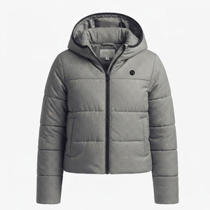 Veste à bulles pour femmes, design zippé intégral, pour les journées froides, usage quotidien et confort en extérieur - Product Image 4