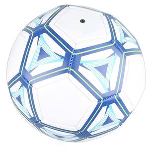 Ballon de football thermocollé taille 5 en cuir PU, personnalisé, léger, écologique, pour matchs et entraînements - Product Image 2
