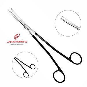 Tijeras Delicadas para Lifting Facial Gorney, Curvas y Dentadas, SuperCut, Instrumento Quirúrgico de Acero Inoxidable, Herramienta Cosmética de Precisión - Product Image 1