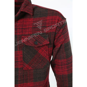 Casual Winter Breathable Anti-shrink 100% <b>Wool</b> Flannel <b>Shirt</b> Custom Size Men's Premium Quality - Product Image 2