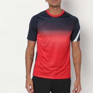 เสื้อยืดแฟชั่นผู้ชายขายดี พิมพ์ลายแบบซับลิเมชั่น แขนสั้น รุ่นใหม่ล่าสุด เสื้อยืดซับลิเมชั่นผู้ชาย ทรงยาว - Product Image 1