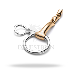 Mors Baucher Savor Gold Snaffle pour l'entraînement et le contrôle à l'équitation - Product Image 4