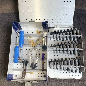 Ensemble d'instruments orthopédiques de qualité professionnelle, kit d'outils de chirurgie osseuse, équipement hospitalier pour traumatismes, manuel - Product Image 5