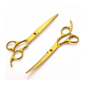 Juego de Tijeras de Peluquería para Zurdos de Acero Inoxidable con Certificación ISO de Alta Calidad, Mango de Cerámica, para Corte de Cabello, Salón de Belleza y Uso Doméstico - Product Image 3