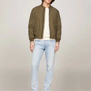Wholesale Price High Quality Nylon <b>Flight</b> Bomber Winter <b>Jacket</b> Custom Logo Plus Size Breathable Satin Fabric <b>Men</b> Bomber <b>Jackets</b> - Product Image 3