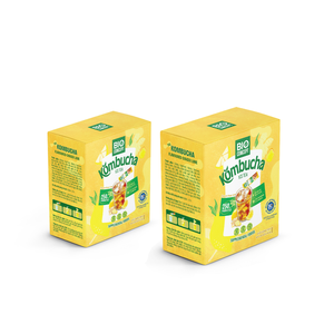 Poudre de Kombucha Bio au Gingembre et Citron Vert Prix Usine en Gros, Thé Digestif Bio, Emballage en Vrac, Sachets de Thé - Product Image 1