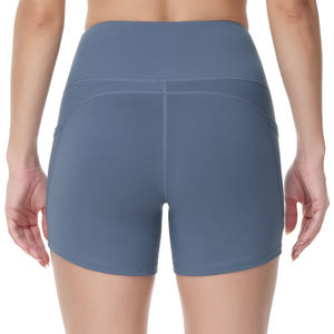 Pantalones cortos de yoga con spandex flexible para mujer - Product Image 3