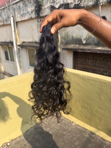 Cheveux humains indiens naturels de 26 pouces, différents types de cheveux bouclés, cheveux crépus, extensions de cheveux humains indiens, cheveux indiens bruts - Product Image 2