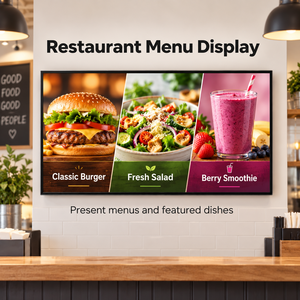 Affichage numérique mural de 47 pouces, écran commercial, menu numérique, écran LCD Full HD, écran publicitaire - Product Image 3