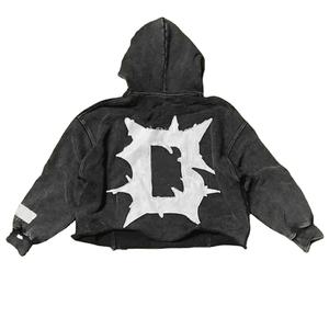 Offre Spéciale professionnel personnalisé surdimensionné en détresse pull à capuche poids lourd nouveau style prix de gros à capuche pour hommes - Product Image 2