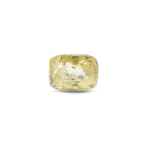 Natural Yellow Sapphire 2.6 Carat Oval Cut Loose Gemstone for Fine Jewelry - Product Image 1
