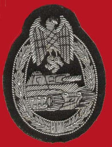 Insignia Bordada Personalizada GERMAN EAGLE-661 con Ancla y Corona de Laurel, Parche de Tela Cosido para Uniforme - Product Image 4