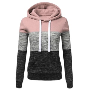 Women Sweatshirt Polyester Long Sleeve Crop Tops Navel Short Hooded Pullover Hoodies as per customer requirement and demand - Product Image 1