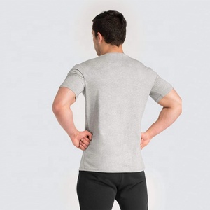 Camiseta Deportiva para Hombre, de Algodón Suave, Manga Corta, Secado Rápido, Tejido Transpirable, Flexible, para Entrenamiento y Ejercicio - Product Image 2