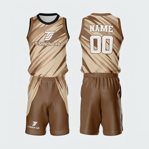 Low MOQ <b>Top</b> Manufacturer Factory Direct Supplier Sleeveless Quick Dry <b>Men</b> <b>Basketball</b> Uniform Sportswear 100% Polyester - Product Image 2