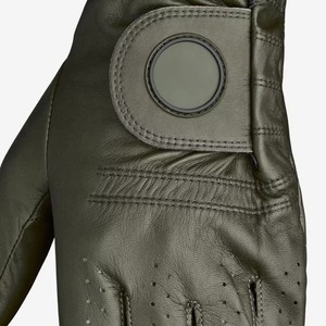 New Fashion High Quality Low Price Soft Full Light Leather Left And Right Hand Custom Logo <b>Golf</b> Gloves Breathable Hand Wear - Product Image 5