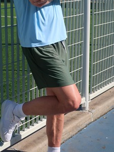 High-Quality <b>Men</b>’s Summer <b>Shorts</b> – <b>Tailored</b> Fit Elastic Waist Lounge <b>Shorts</b> - Product Image 5