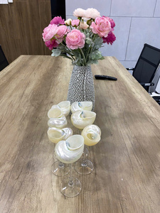 แก้วไวน์เปลือกหอยสไตล์เวียดนามทำจากเปลือกหอยธรรมชาติสำหรับการนำเสนอและของขวัญในการรับประทานอาหารที่ไม่เหมือนใคร - Product Image 4