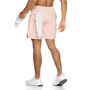 <b>Men</b> Casual Summer Canvas Drawstring Jogger Shorts Breathable <b>Beach</b> Elastic Waist <b>Trousers</b> - Product Image 3