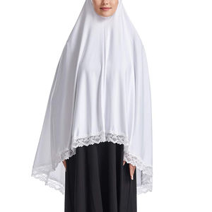 Hiyab Largo de Alta Calidad para Mujeres Musulmanas, Pañuelo de Oración, Venta al Por Mayor, Logotipo Personalizado, Transpirable y Ligero a Precio Razonable - Product Image 1