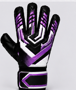 Gants de gardien de but pour hommes, très demandés, antidérapants, résistants à l'usure, équipement d'entraînement de football, paume en latex à forte adhérence, doigts protégés - Product Image 3