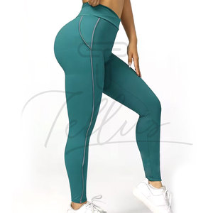 New Design High Quality <b>Women</b> <b>Legging</b> Elastic Waist Print Quick Dry Breathable Lightweight Full Length <b>Leggings</b> - Product Image 2