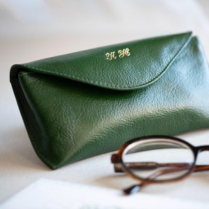 Estuche de Gafas de Cuero Marrón Clásico de Lujo Hecho a Mano, Protector de Gafas Acolchado Suave, Resistente al Agua, Ligero, Pedidos al por Mayor - Product Image 6