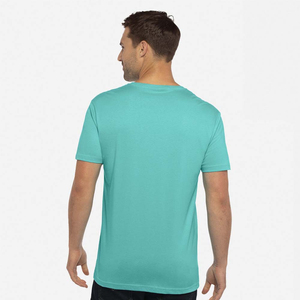 เสื้อยืดคอตตอน 100% สีพื้น ขายดี มีความต้องการสูง รับสกรีนโลโก้ แขนสั้น เนื้อผ้าระบายอากาศได้ดี - Product Image 4