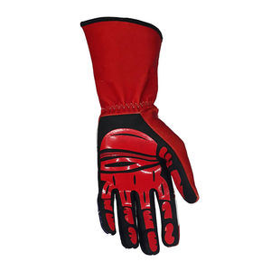 Premium Karting Gloves for Racing <b>Full</b> Finger Anti-<b>Slip</b> Palm Hook Loop Closure Lightweight Design Enhanced Control Driver - Product Image 6