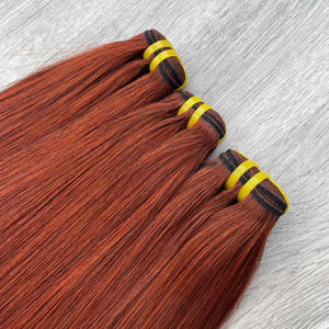 Extensions de cheveux bruns châtain pour la confection de perruques avec closure, qualité Super Double Drawn, cheveux vietnamiens de haute qualité, très demandés, cheveux humains - Product Image 3