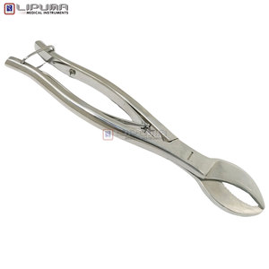 Ciseaux de coupe de plâtre robustes à ressort et verrouillage, 20 cm, en acier inoxydable, pour laboratoire dentaire et plâtre dur - Product Image 3