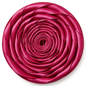 25mm Pink Single Face Satin <b>Ribbon</b> Manufacturer for Wedding Decor Hair Accessories Dress Design and Luxury Gift Packaging - Product Image 1