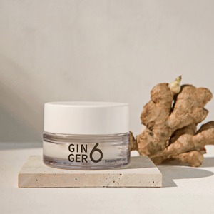 Crema coreana con péptidos para una piel joven, enriquecida con agua de jengibre, niacinamida, ácido hialurónico y adenosina, cuidado de la piel vegano. - Product Image 6