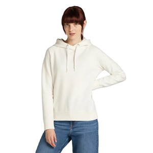 Sudadera con capucha para mujer, de algodón, de gran tamaño, con Logo impreso, de lana, liso, OEM, alta calidad, para invierno - Product Image 4