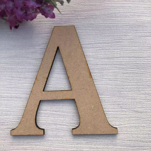 Decorative <b>MDF</b> <b>Letter</b> Set for Craft and DIY Projects Handmade Collection <b>MDF</b> Alphabet <b>Letters</b> for Personalized Decor - Product Image 1