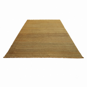 Tapis épais DECORDEC en laine dorée tuftée à la main, tissage moderne uni, antidérapant, écologique pour salon, hôtel, salle de bain - Product Image 2